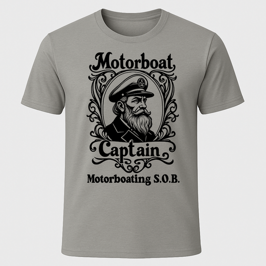 Motorboat Captain T-Shirt