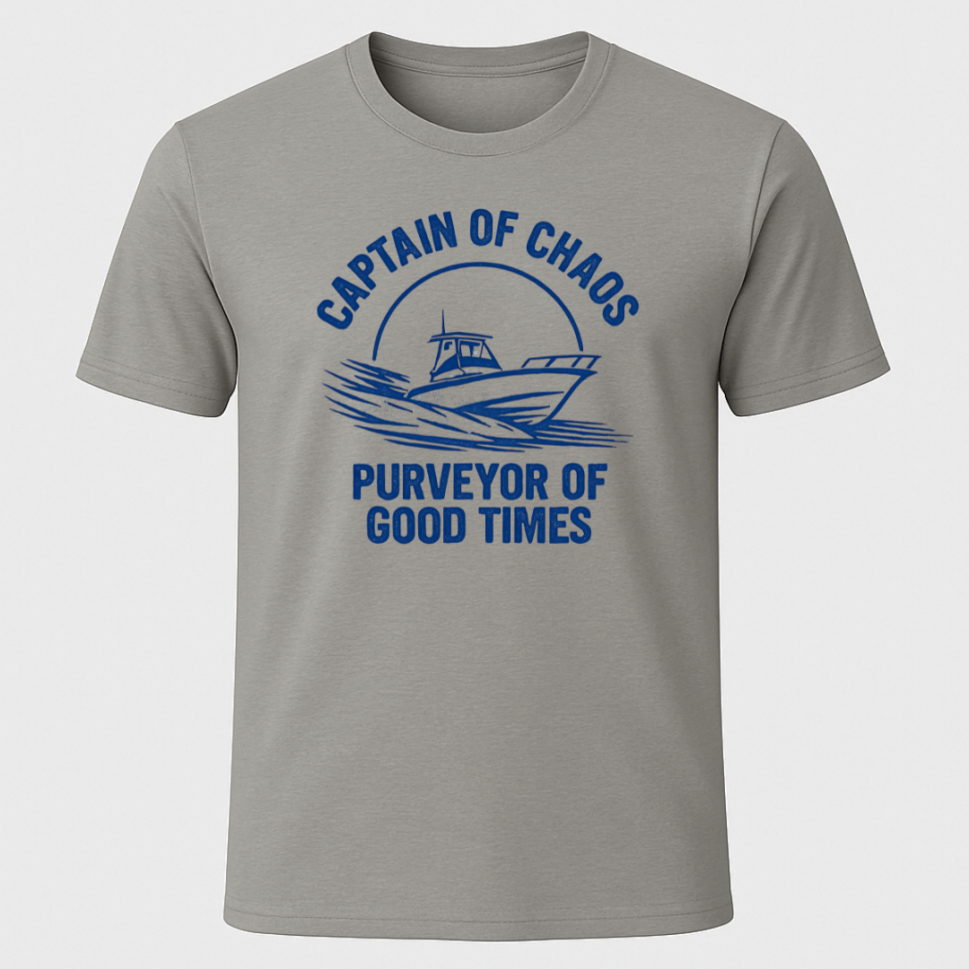 Captn of Chaos Nautical T-Shirt