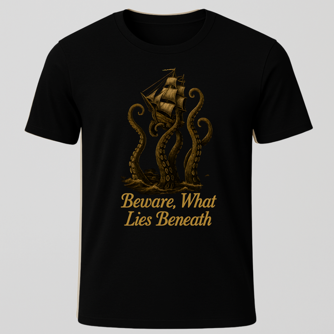 "Beware What Lies Beneath" T-Shirt