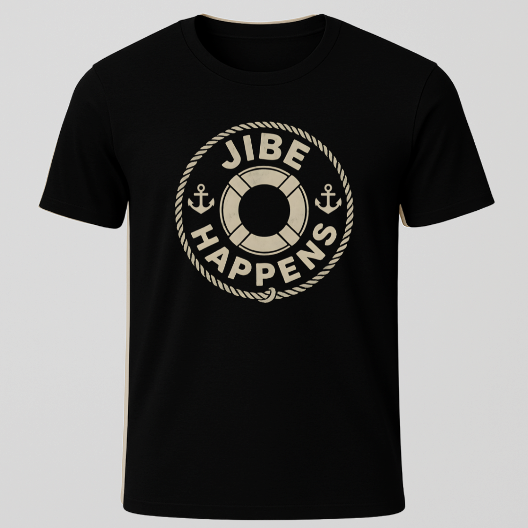 Jibe Happens Buoy Design T-Shirt