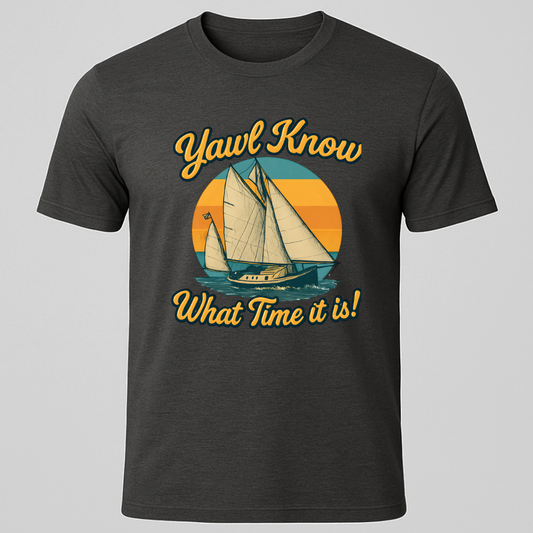 "Yawl Know What Time it is" T-Shirt