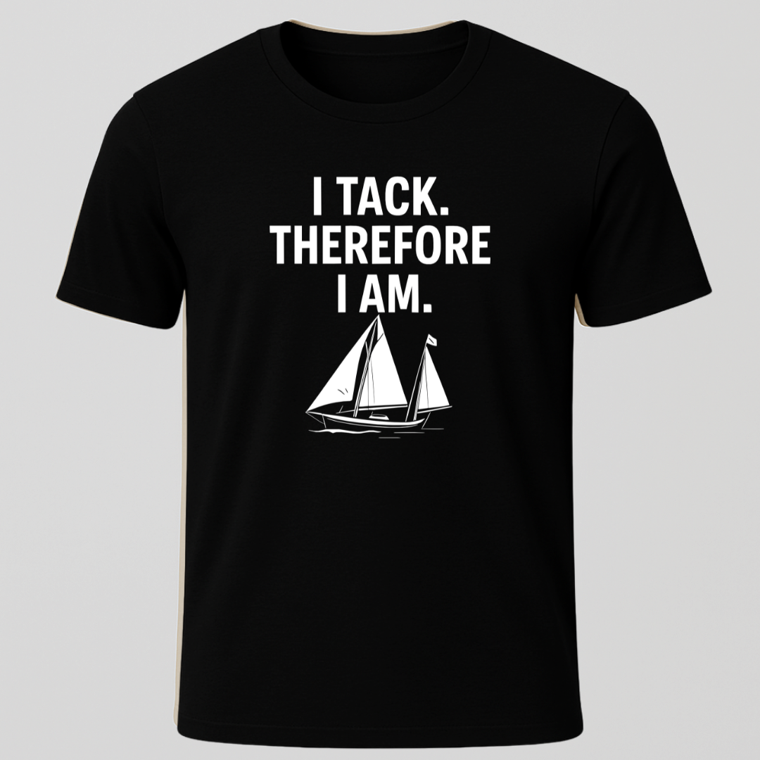 "I Tack Therefore I Am" T-Shirt
