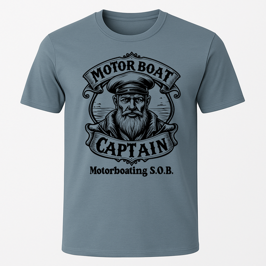 Motorboat Captain 2 T-Shirt