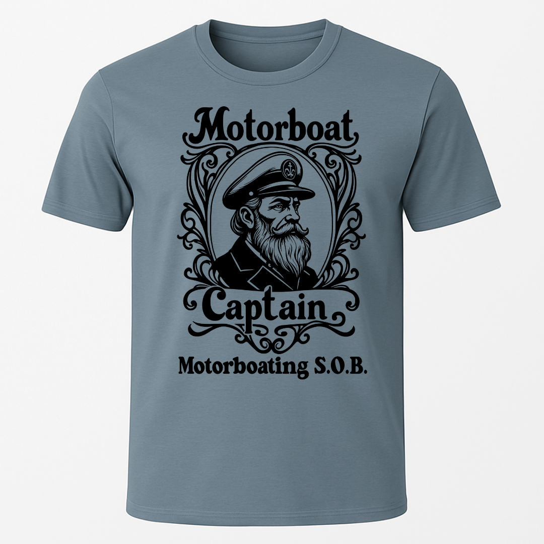 Motorboat Captain T-Shirt
