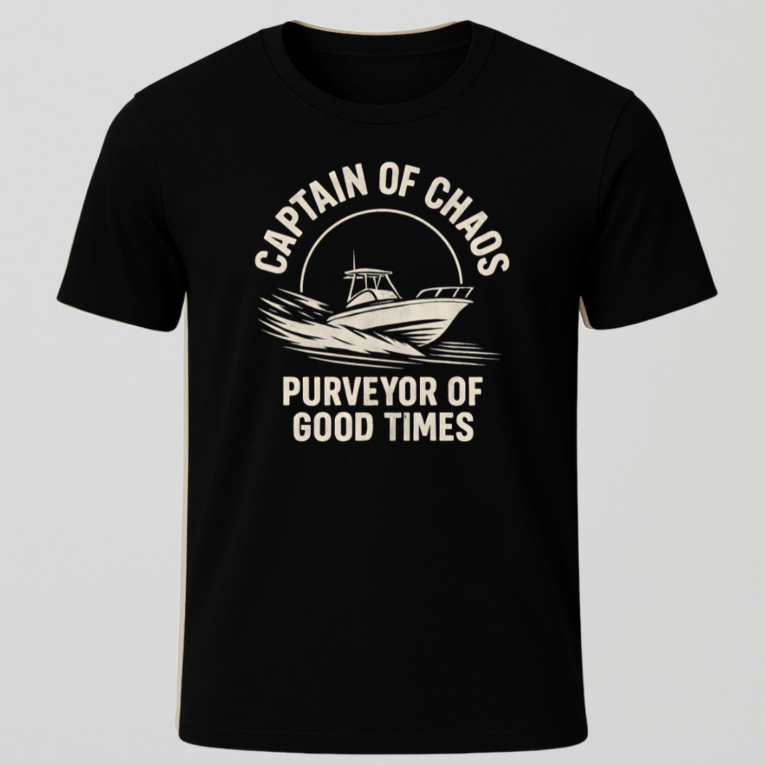 Captn of Chaos Nautical T-Shirt