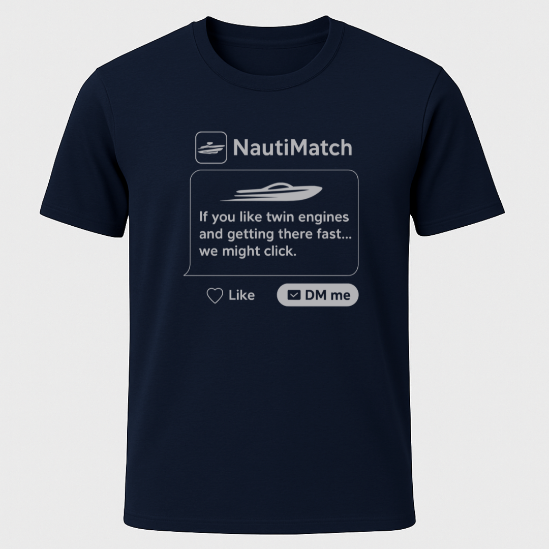 Dating App Speedboat T-Shirt