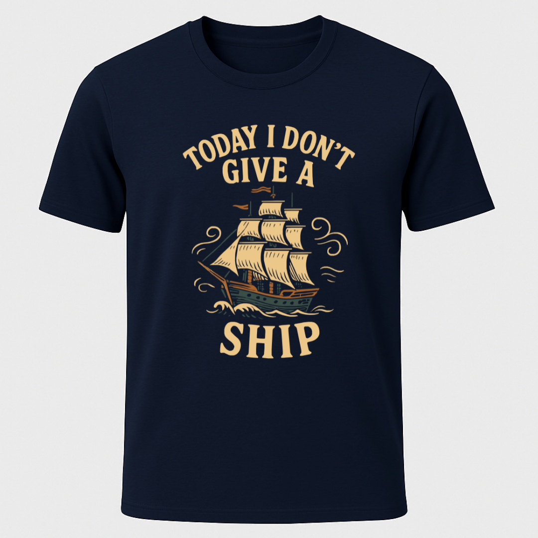 "Today I Don't Give A Ship" T-Shirt