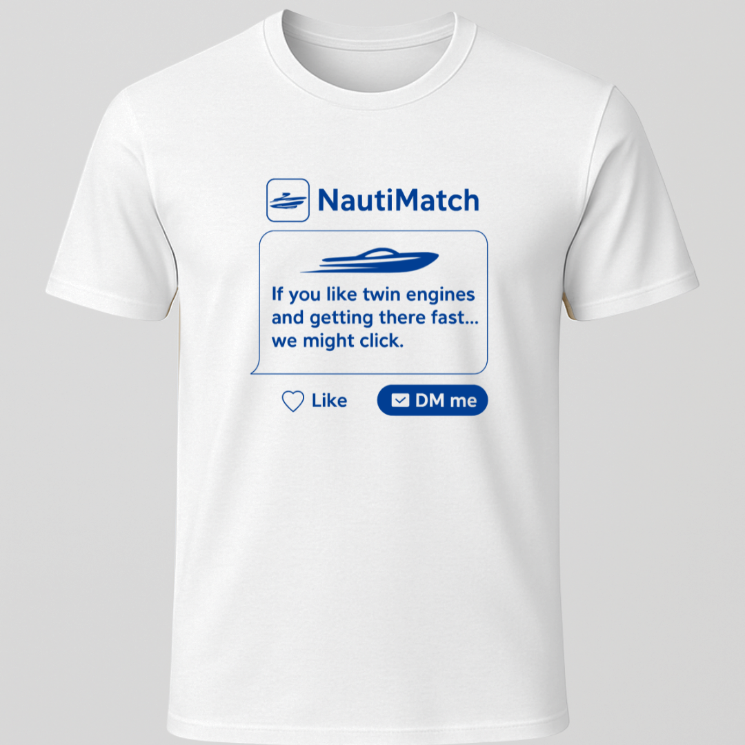 Dating App Speedboat T-Shirt