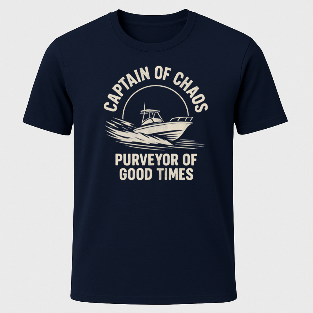 Captn of Chaos Nautical T-Shirt