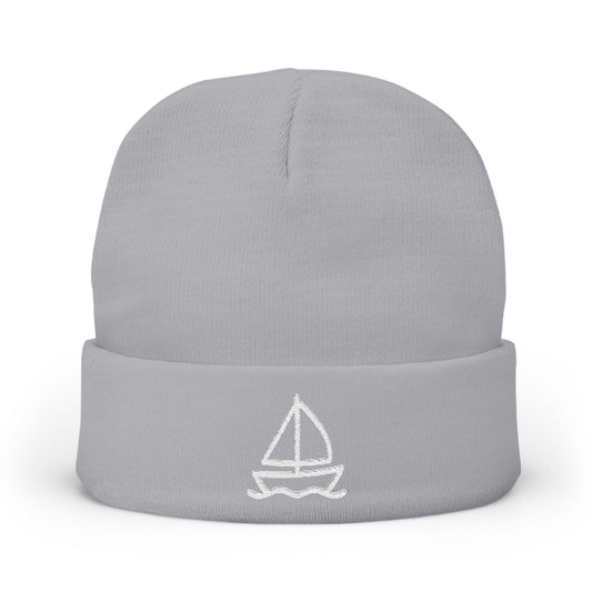 Sailboat Doodle Beanie