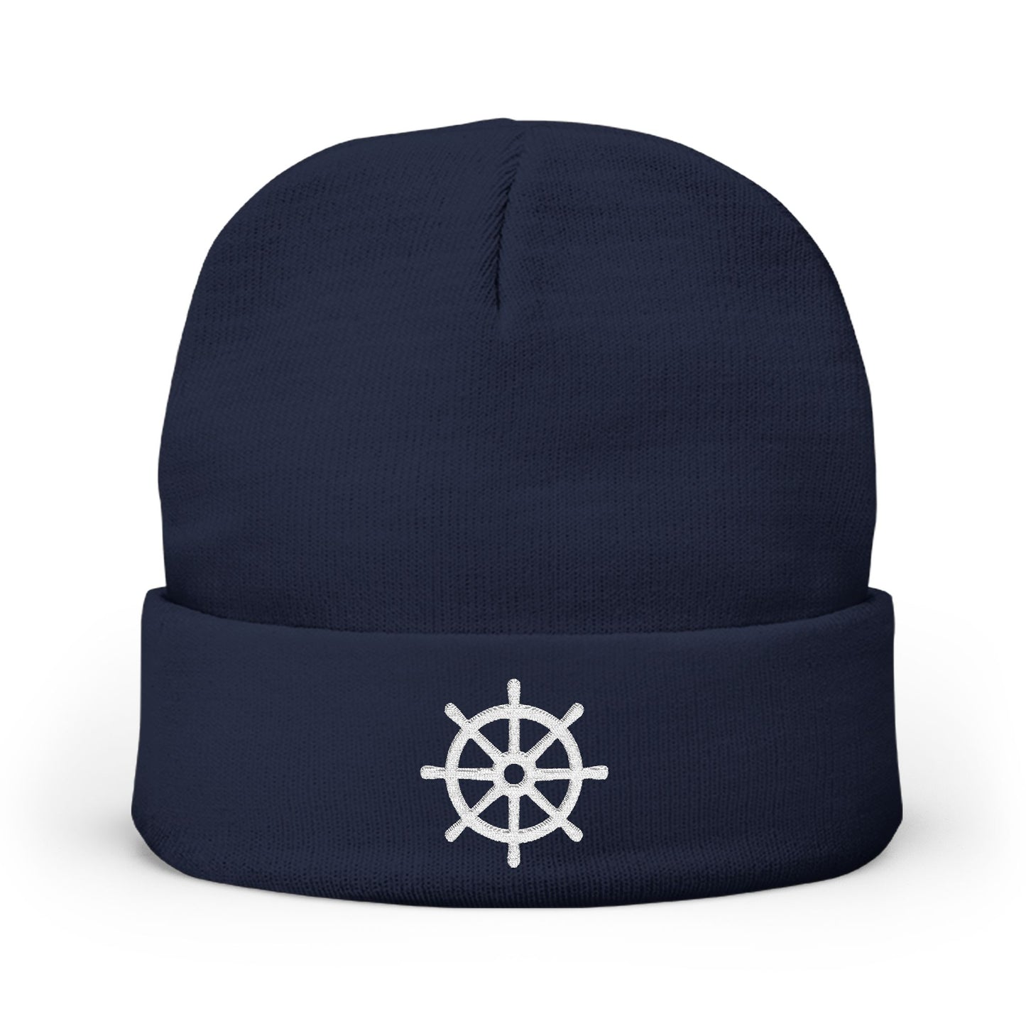 Nautical Ship Wheel Beanie