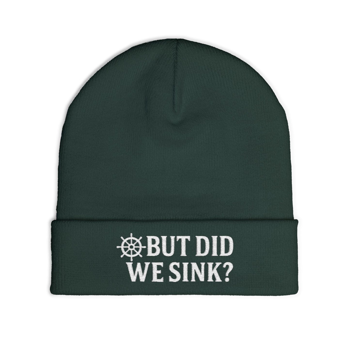 But Did We Sink? Beanie