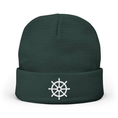 Nautical Ship Wheel Beanie