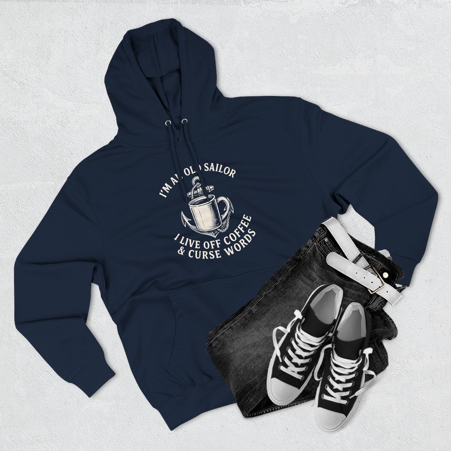 Sailor Coffee & Cursing Hoodie