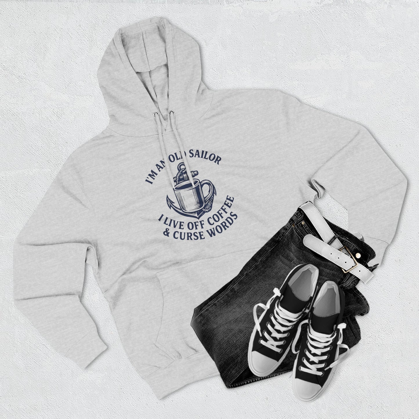Sailor Coffee & Cursing Hoodie