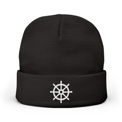 Nautical Ship Wheel Beanie