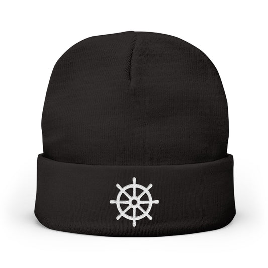 Nautical Ship Wheel Beanie