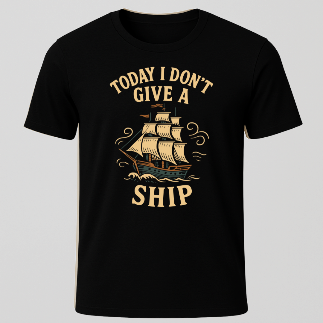"Today I Don't Give A Ship" T-Shirt