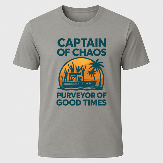 Captn of Chaos Party T-Shirt