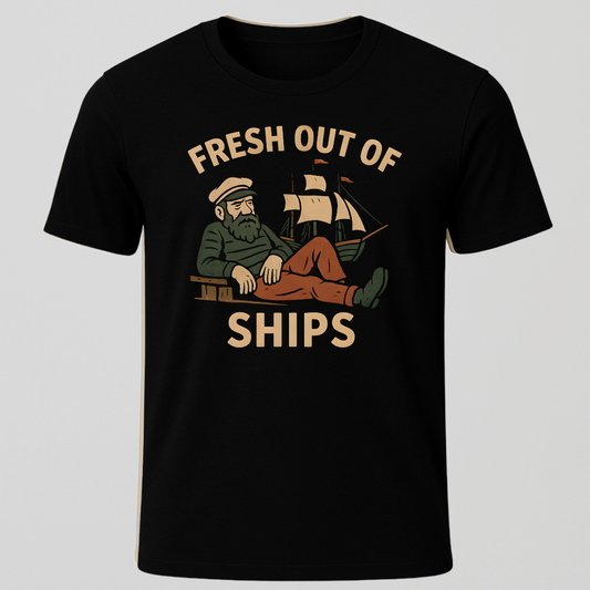"Fresh Out Of  Ships" T-Shirt