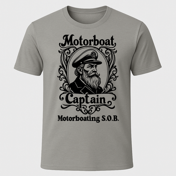 Boat Captain T Shirts for Men | Funny & Stylish Captain Tees