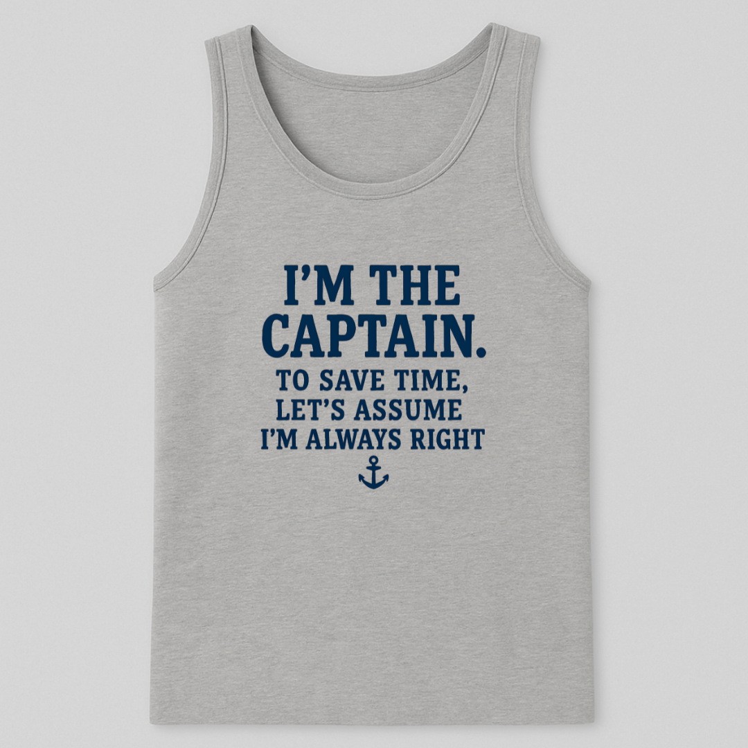 Captains Right Tank-Top