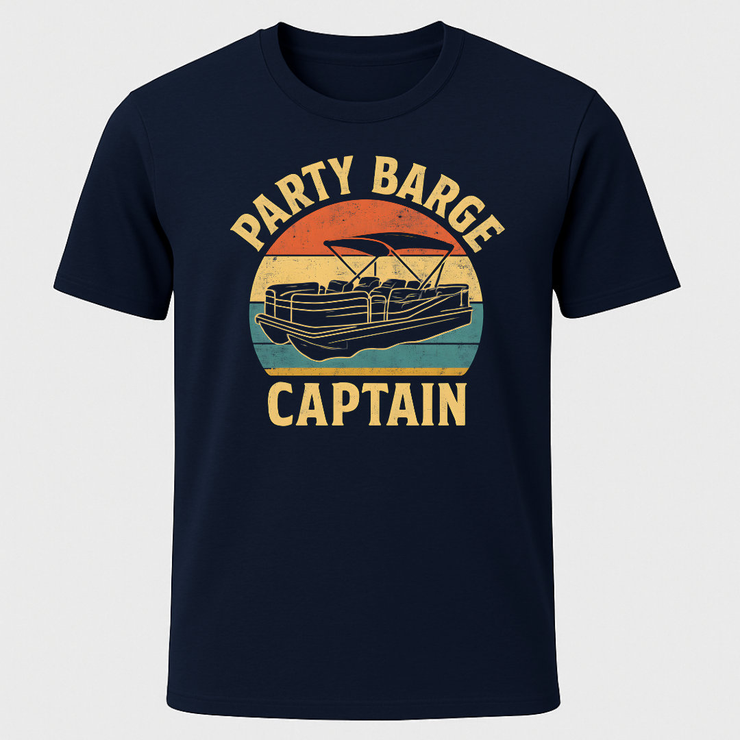 Party Barge Captain T-Shirt