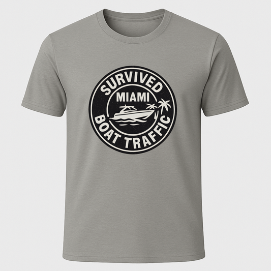 Miami Boat Traffic T-Shirt