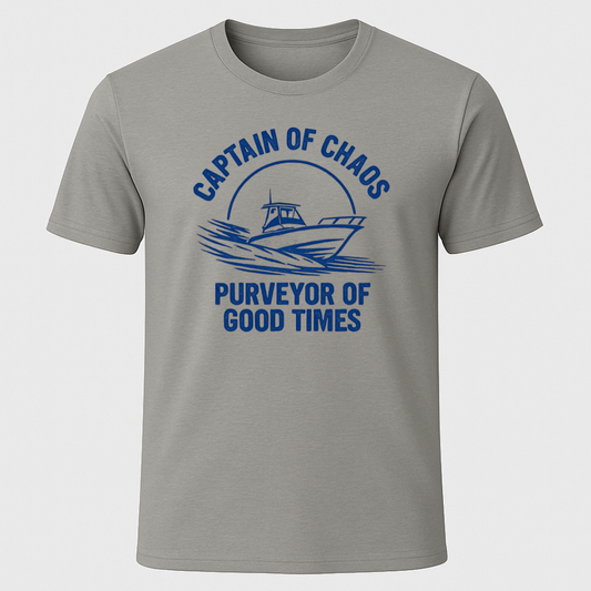 Captn of Chaos Nautical T-Shirt