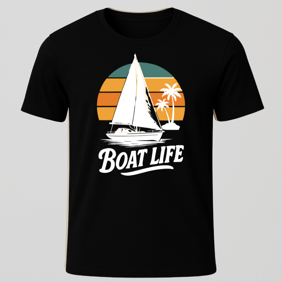 "Boat Life" Sailing T-Shirt