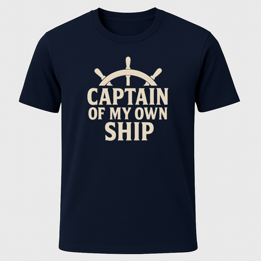 Captain Of My Own Ship T-Shirt