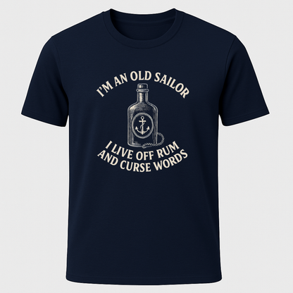 Rum & Curse Words T-Shirt