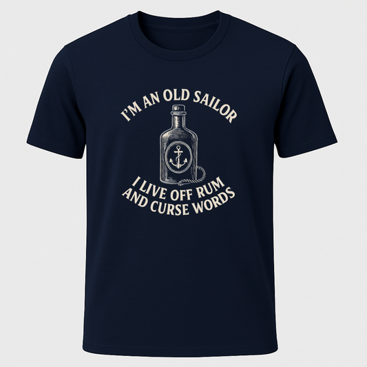 Rum & Curse Words T-Shirt