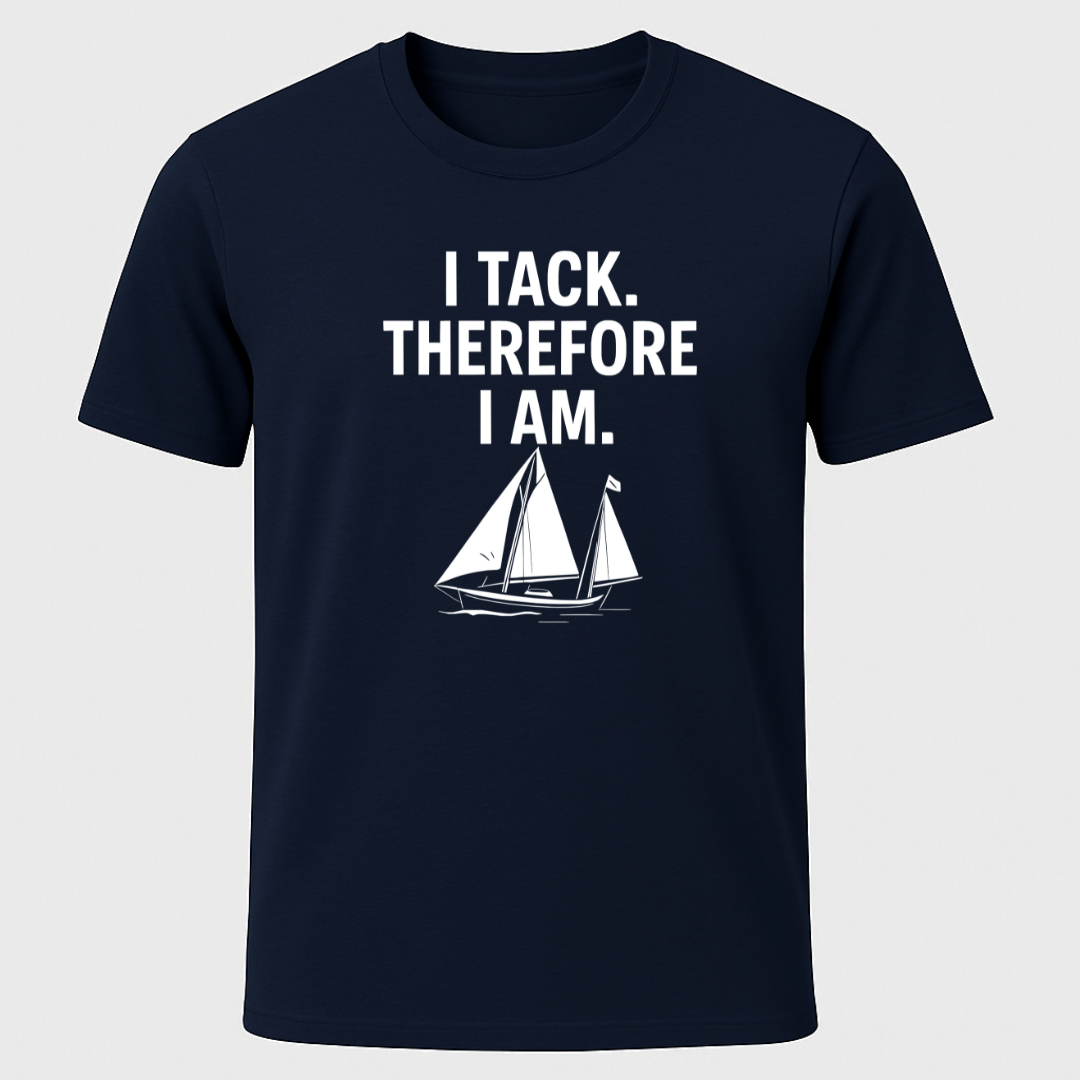 "I Tack Therefore I Am" T-Shirt