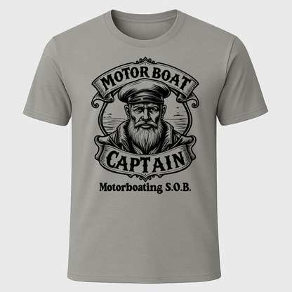 Motorboat Captain 2 T-Shirt