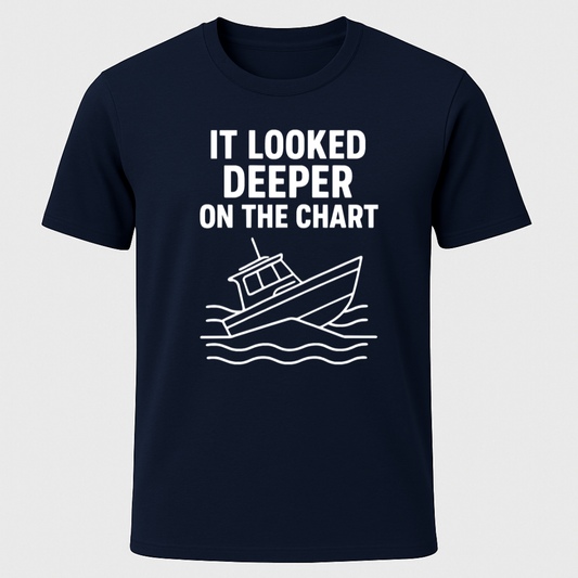 Run Aground Boat Humor T-Shirt