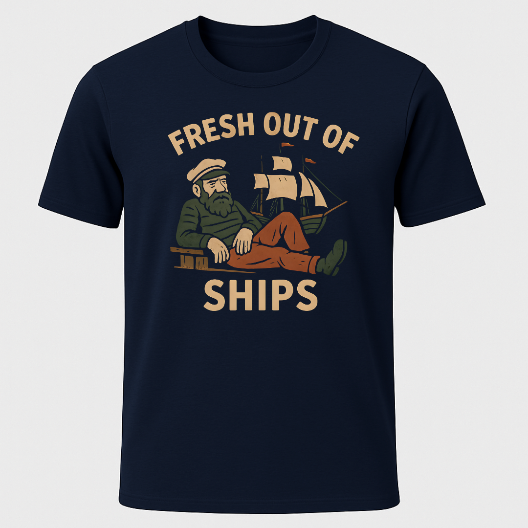 "Fresh Out Of  Ships" T-Shirt