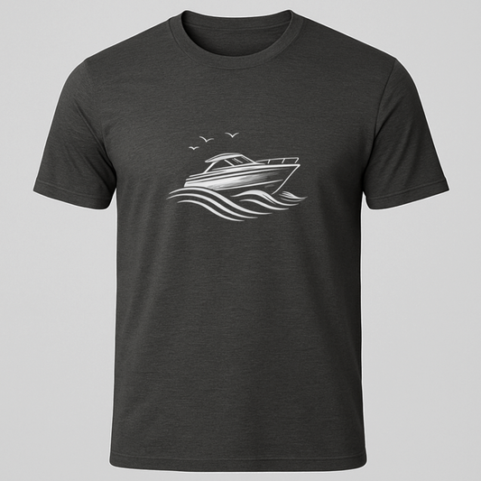 Motorboat Graphic T-Shirt
