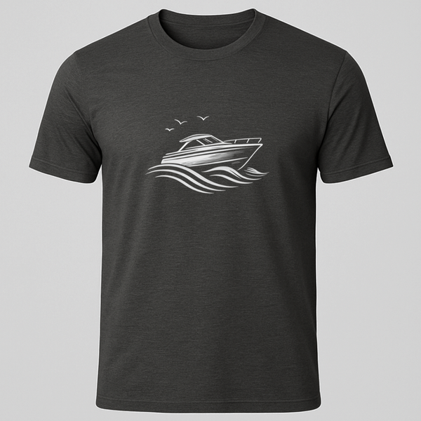 Motorboat Graphic T-Shirt