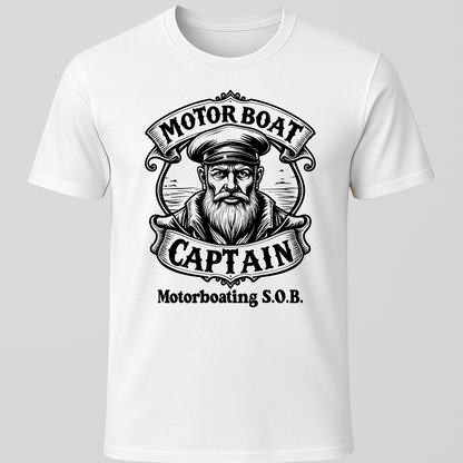 Motorboat Captain 2 T-Shirt