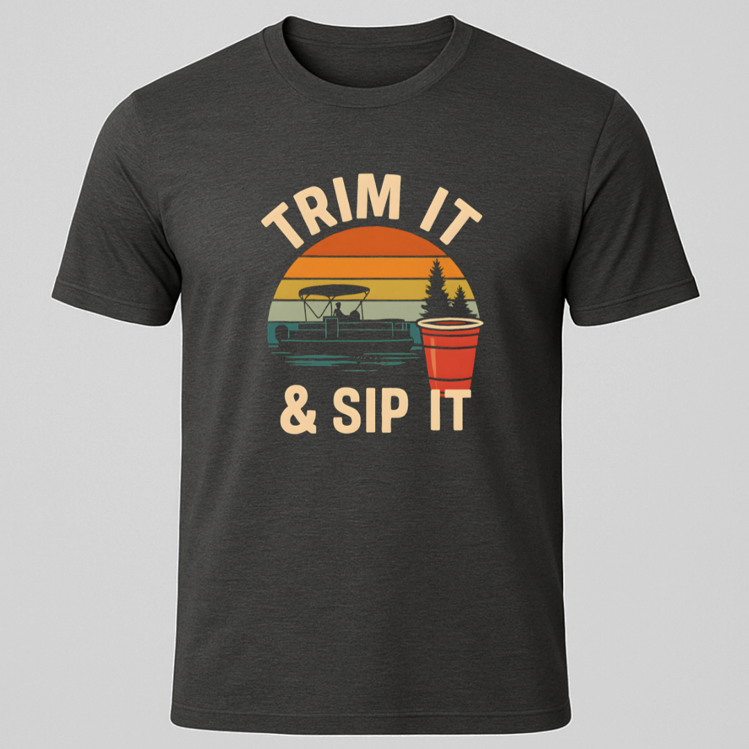 Trim It & Sip It T-Shirt