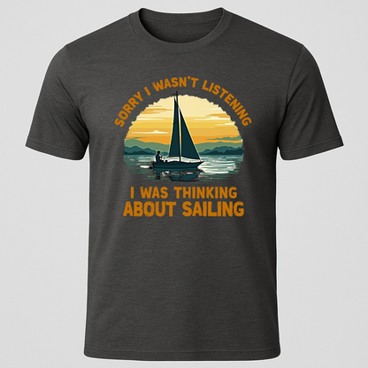 "I Wasn't Listening" Tranquil Sunset T-Shirt