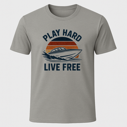 Play Hard Sunset T-Shirt