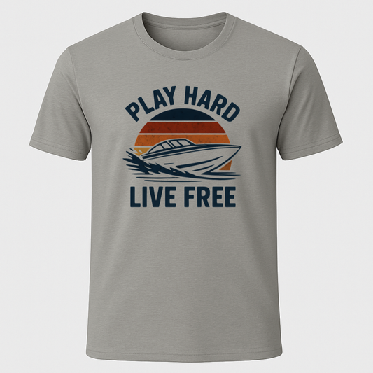 Play Hard Sunset T-Shirt