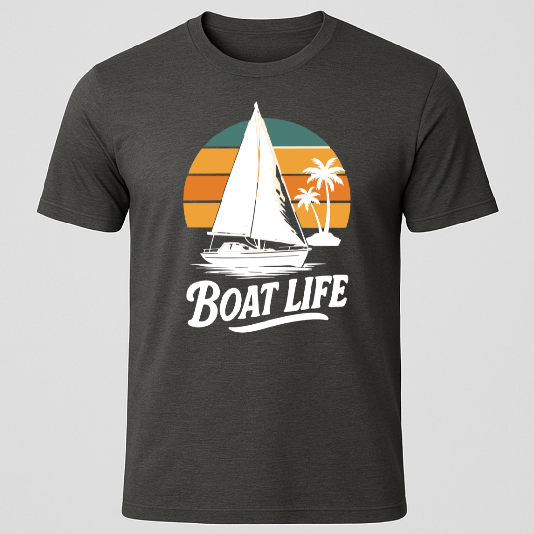 "Boat Life" Sailing T-Shirt