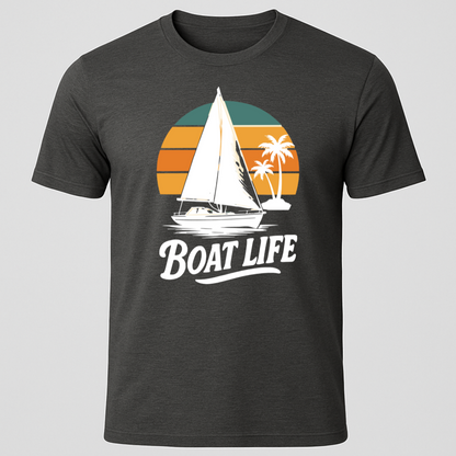 "Boat Life" Sailing T-Shirt