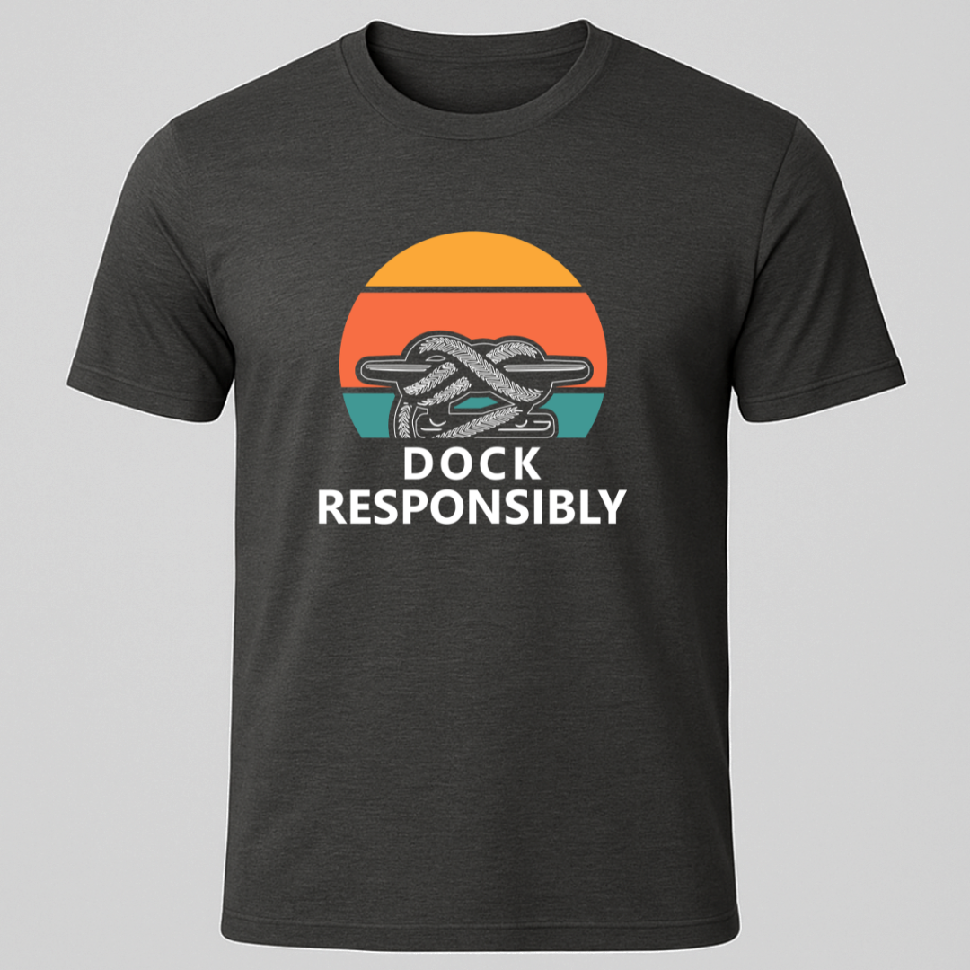 Retro Sunset Dock T-Shirt