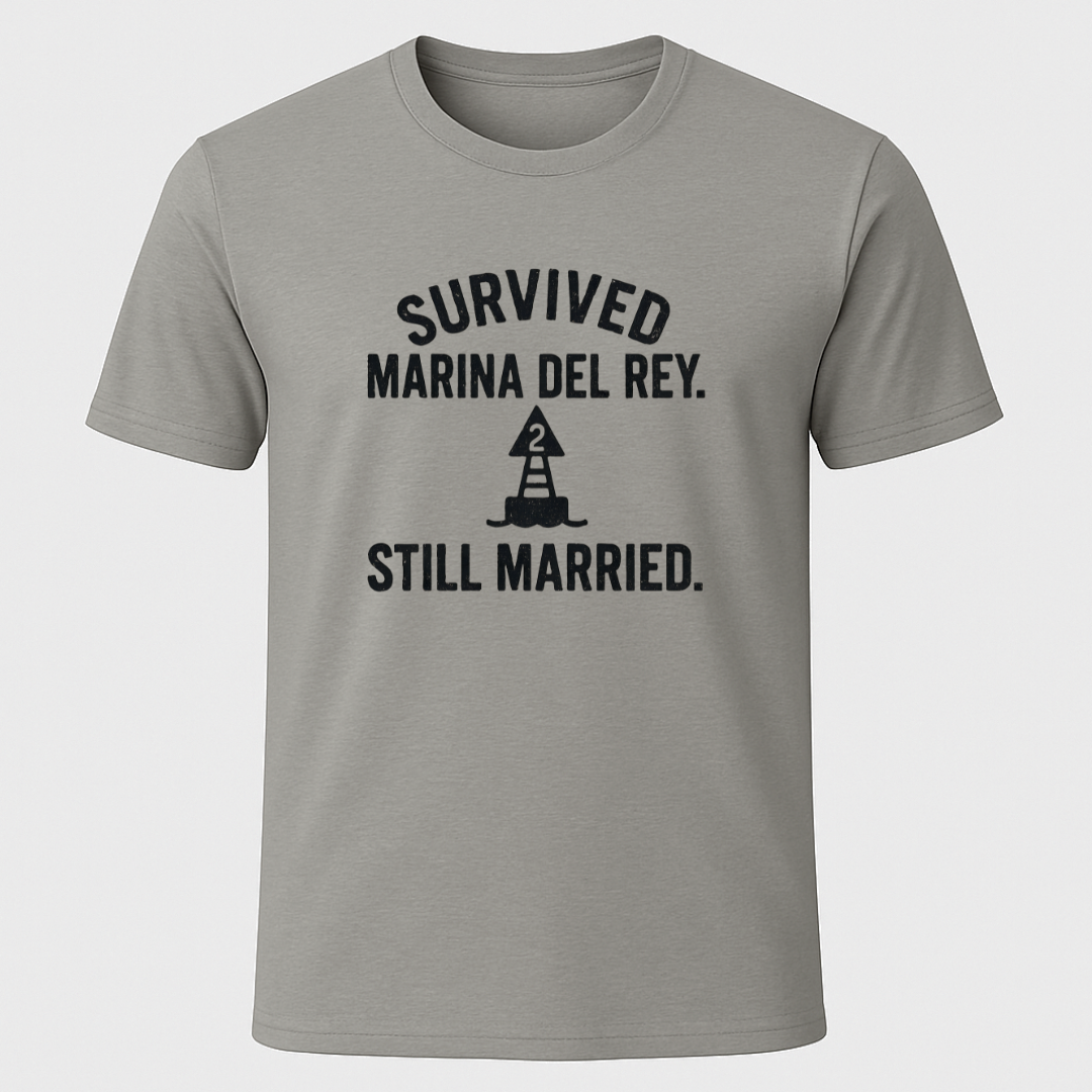 Survived Marina Del Rey T-Shirt