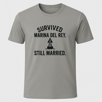 Survived Marina Del Rey T-Shirt