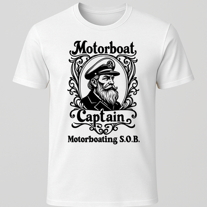 Motorboat Captain T-Shirt